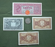 1940's - 50's Italian 100/10/5