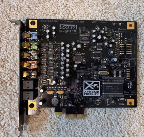 Creative sound blaster fi - sound, x-fi