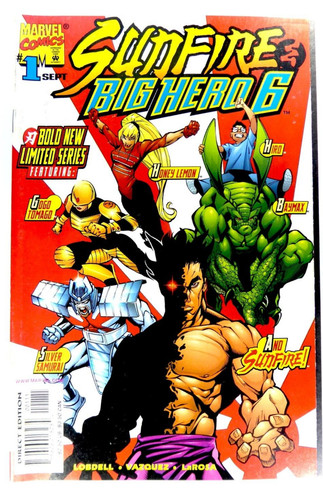 Marvel sunfire big hero - sunfire, &