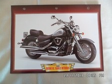 CARTE FICHE MOTO SUZUKI VL