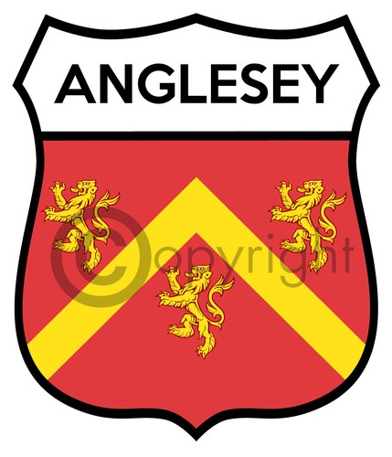 Adesivo anglesey galles cymru - adesivo,