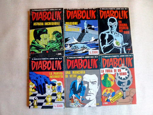 Diabolik anno xxx - anno, serie