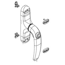 Maniglia Giesse Unica Key