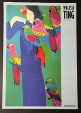 Walasse Ting, Early in the