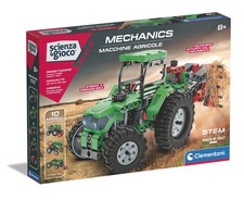 Clementoni Scienza e Gioco Build - Macchine Agricole, Set Costruzioni Bambini 8+