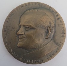 Vatican Médaille Papale Jean Paul II Canonisé 103 Martyrs Coréens XX Siècle RARE
