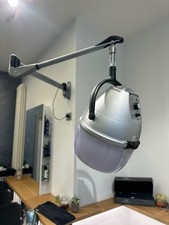 CASCO PER ASCIUGATURA CAPELLI PER PARRUCCHIERE 1200W con braccio nero - USATO ✅