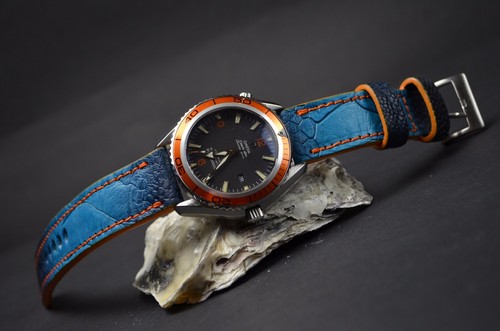 Correa reloj mm azul - correa,