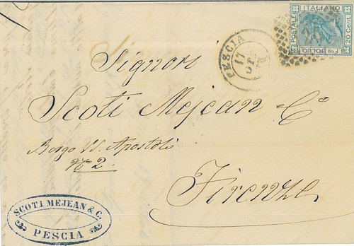 Piego lettera pescia a - piego,