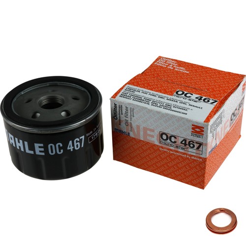 Filtro olio mahle - olio,