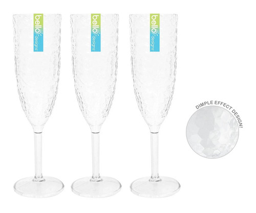 Set bicchieri flauti champagne