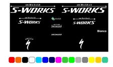 Kit adesivi vinile tuning telaio bici mtb strada DX-SX Specialized S-WORKS