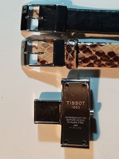 OROLOGIO TISSOT 1853 ASIMMETRICO QUARTZ INCOMPLETO CINTURINO BRACCIALE SWISS MAD