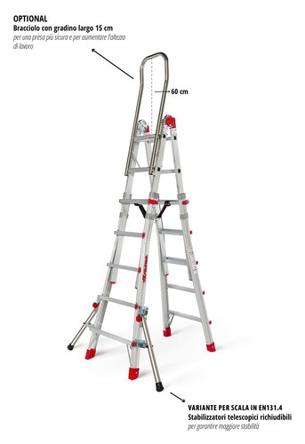 Faraone scala telescopica - scala, art