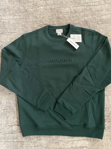 Woolrich felpa uomo verde - woolrich, da