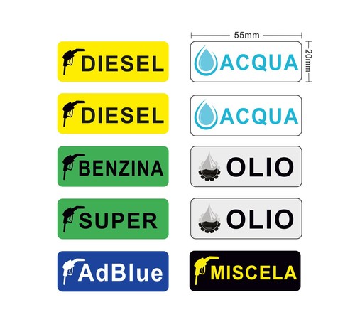 Adesivi tappo carburante - adesivi,