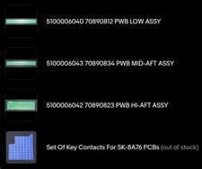 Roland Key Contact PCB