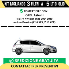 Tagliando per OPEL Astra H 1.6