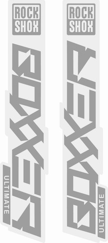 Adesivi forcella rock shox - adesivi,
