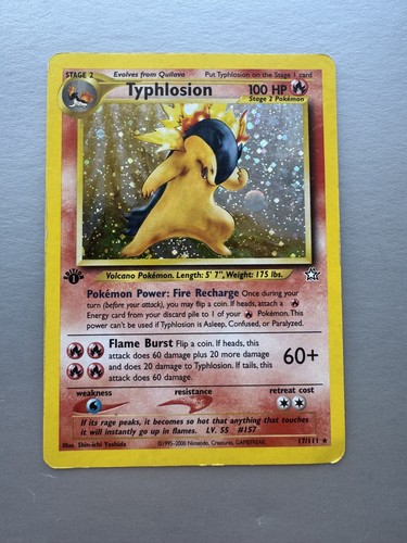 Vintage typhlosion 111 neo - 17/111,