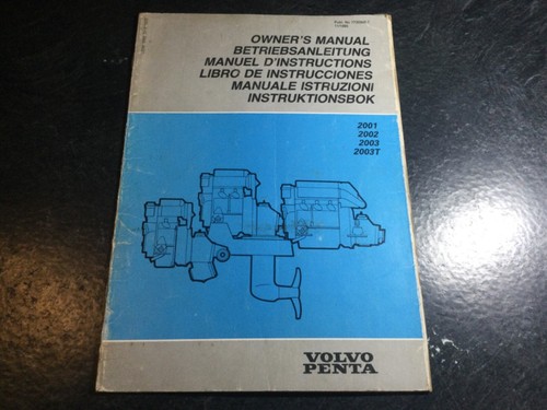 Volvo penta 2001 2002 2003 - volvo,