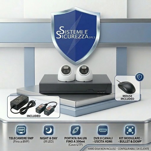 Kit videosorveglianza canali - videosorveglianza,