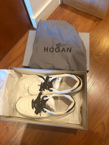 Hogan men white leather