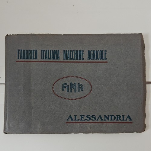 Fima libretto epoca - fima, d’epoca
