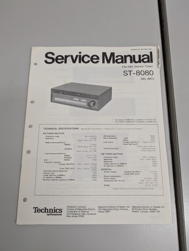 Technics 8080 - technics, st-8080