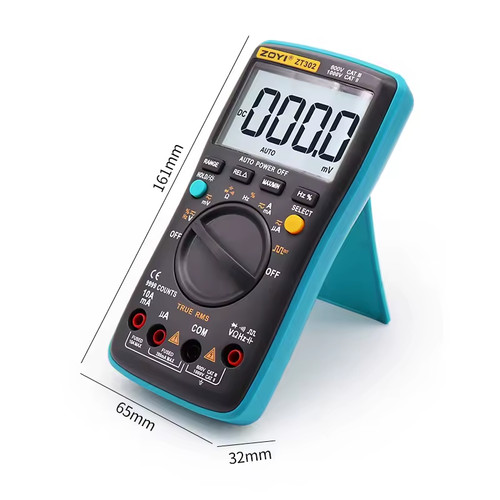 Auto ranging multimeter with - auto-ranging,