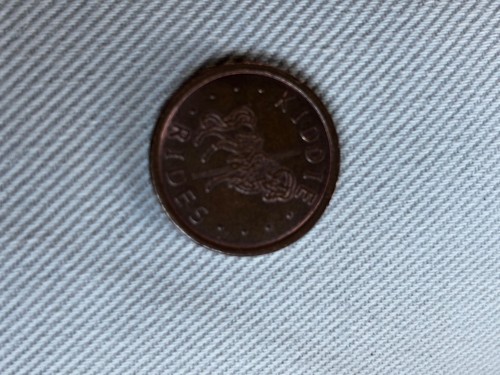 Gettone coin raro bronzo - gettone,