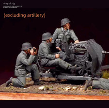 Modellino figure in resina 1:35 kit seconda guerra mondiale artiglieria antiaerea (esclusa artiglieria)