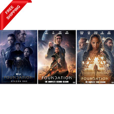 DVD Foundation TV Series Set Season 1-3 Sci-Fi Drama Region Free Shipping New