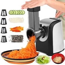 Grattugia elettrica grattugia da cucina acciaio inox grattugia per verdure tagliaverdure affettatrice elettrica