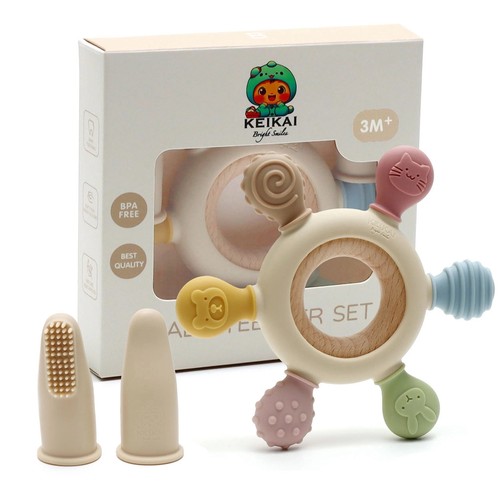 Premium silicone baby teether - premium,