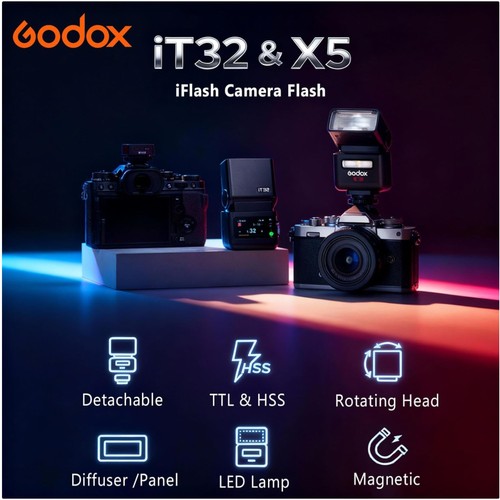 Kit flash fotocamera it32 - kit,