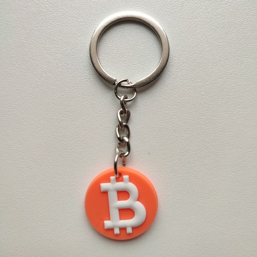 Portachiavi bitcoin moneta - portachiavi,