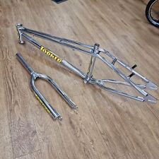 Telaio e forcella BMX Race Torker Pro-X 20" retrò moderno stile old school cromato