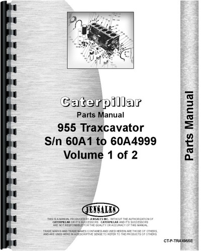 Manuale ricambi escavatore