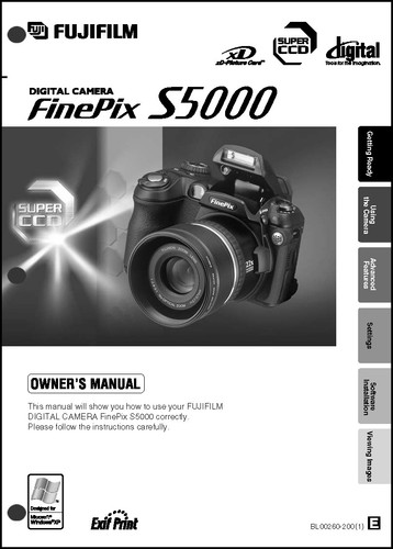 Fujifilm finepix s5000 - fujifilm,