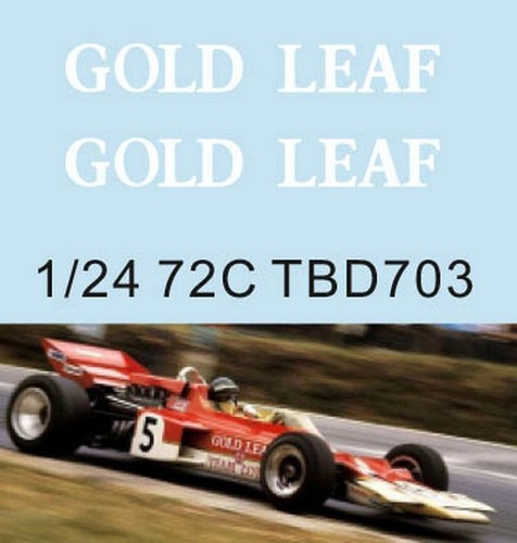 Decals per lotus 72c - decals,