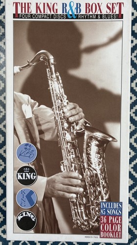King box set audio 4cd - king, r&b
