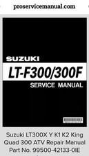 Suzuki LT300X Y K1 K2 King