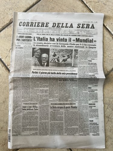 Corriere della sera - della, luglio