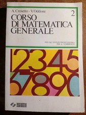 Corso di Matematica generale 2