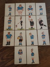 14 CARTOLINE CARICATURE DI