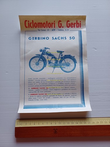 Gerbi gerbino sachs anni 50 - anni,