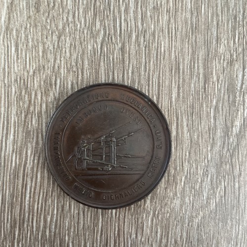 Medaglia storica costruzione