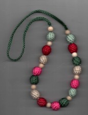 Collana fatta mano con - fatta,