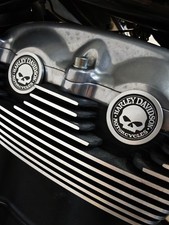 4 METALLIC Engine Stickers